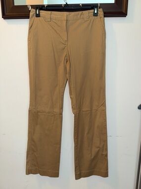 For the Republic Classic Straight-Leg Khaki Pants - Tan Size 4